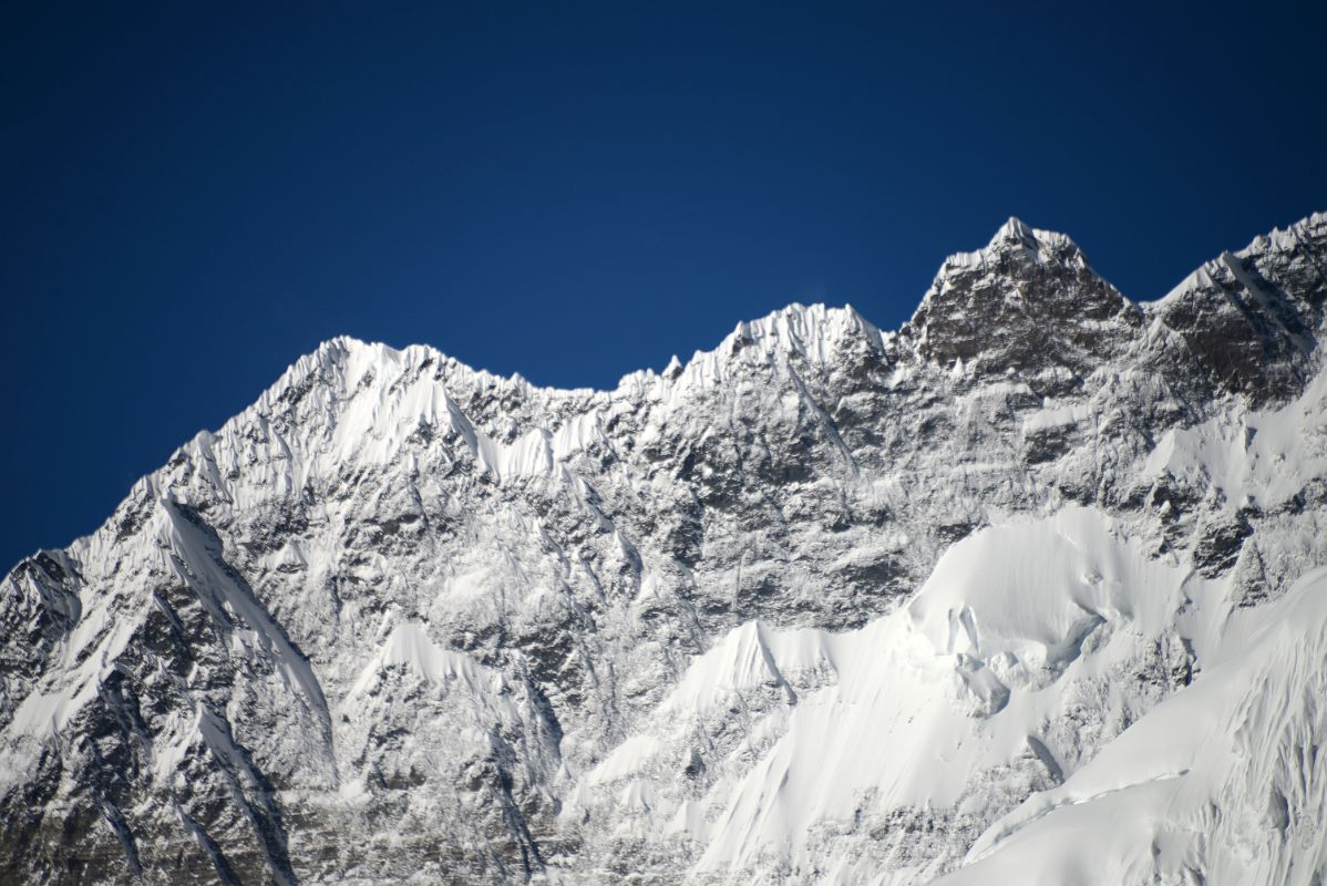 23 Lhotse Shar And Middle Close Up From The Plateau Above Lhakpa Ri Camp I On The Climb To The Summit 